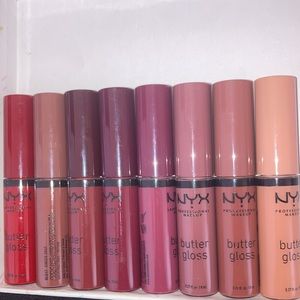 💋BUNDLE OF 8 NYX LIP GLOSS💄